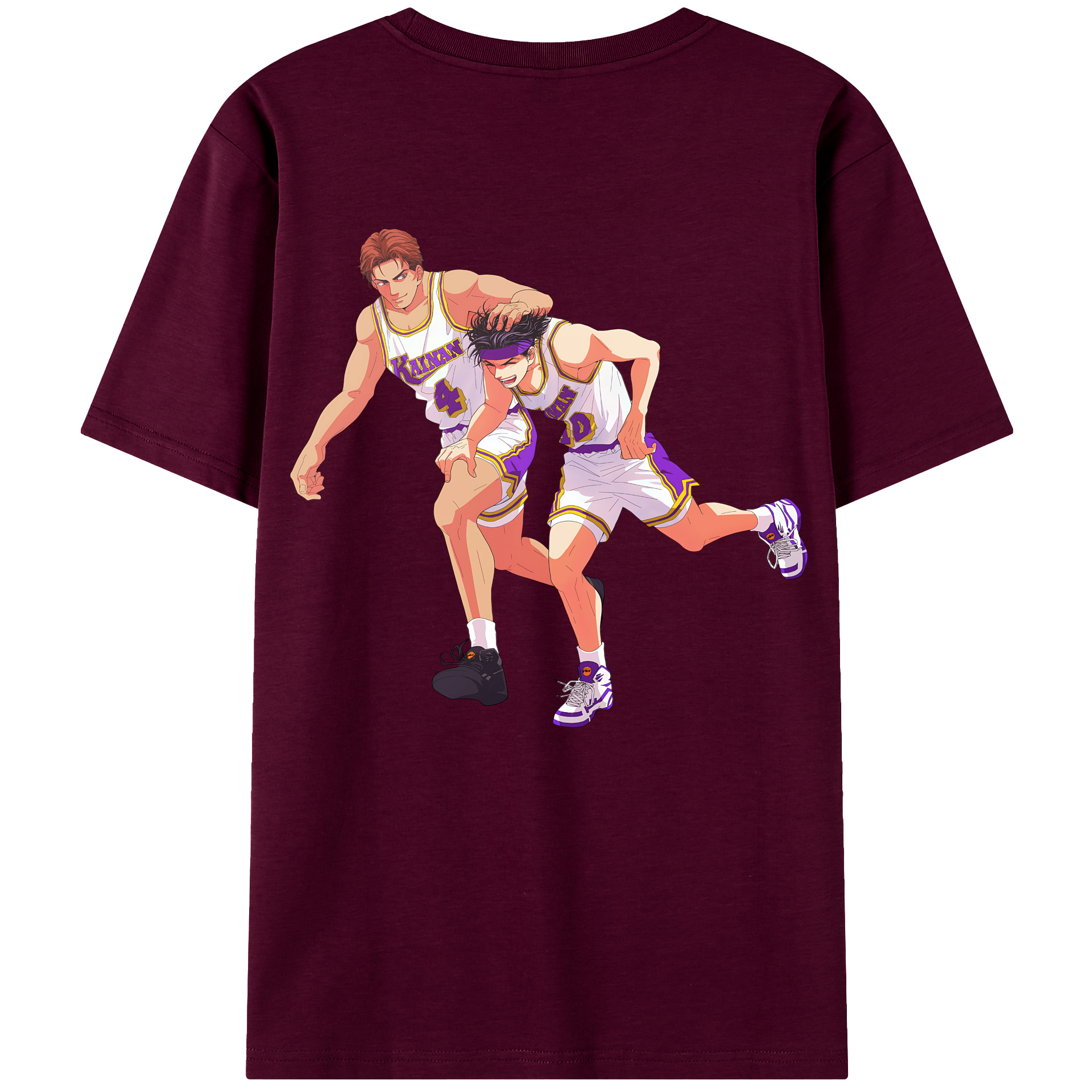 （画像用） SLAM DUNK／スラムダンク レディース半袖Tシャツ(バックプリント)